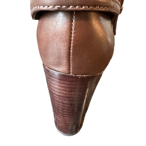 Michael Kors Chocolate Suede and Leather Ankle Boots - Picture 10 of 10